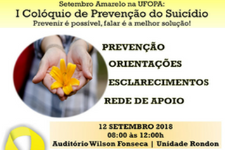 Suicídio: prevenir é possível, falar é a melhor solução!