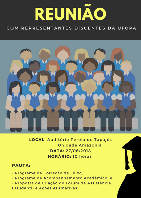 Reunião com representantes discentes da Ufopa