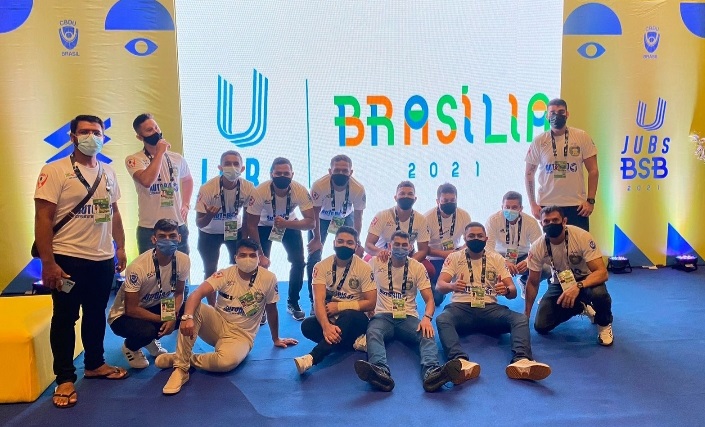 Equipe de handebol da Ufopa no JUBs 2021
