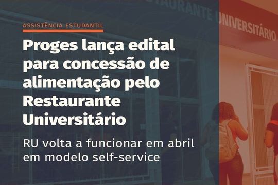 RU volta a funcionar em abril em modelo self-service