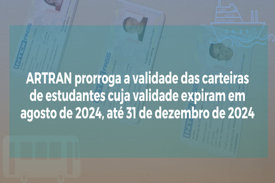 Novo vencimento vai até 31 de dezembro deste ano